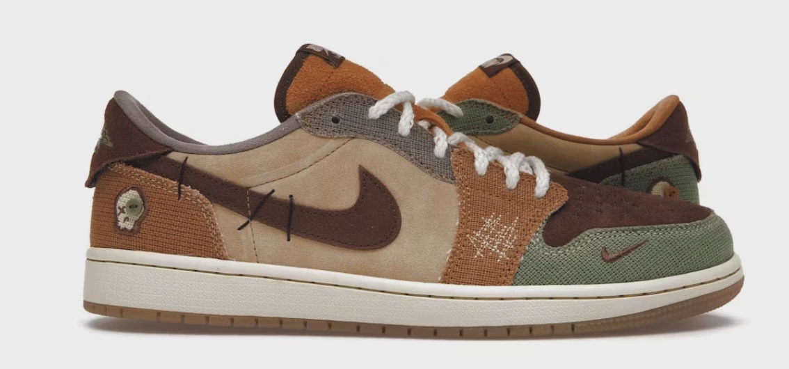 Jordan 1 Retro Low OG Zion Williamson Voodoo • Brand New [7088]