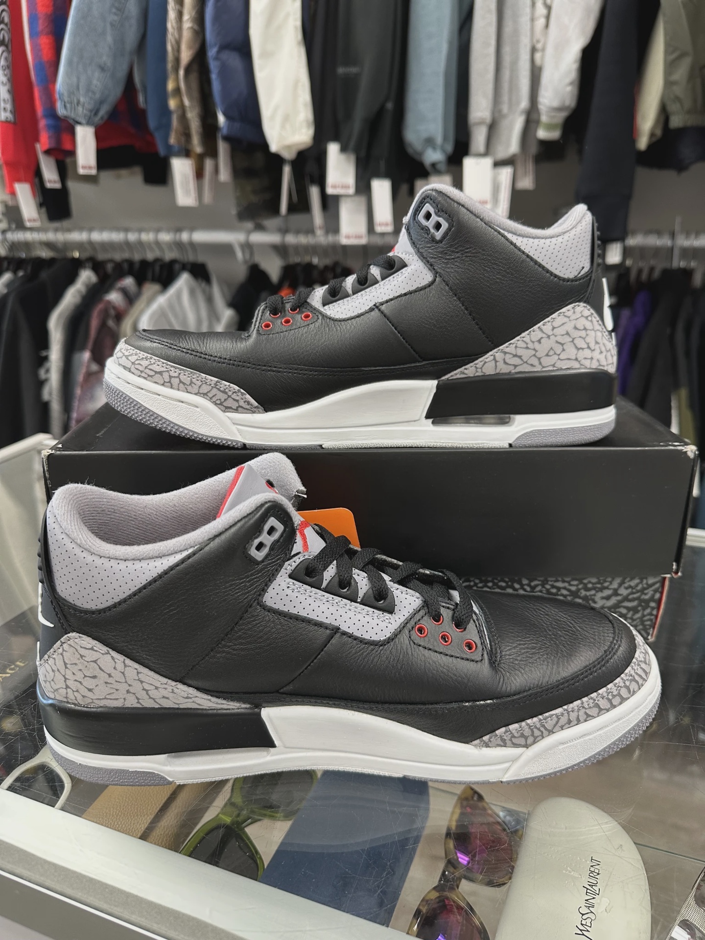 Jordan 3 Retro OG Black Cement (2024) • Pre-Owned [5100] 3