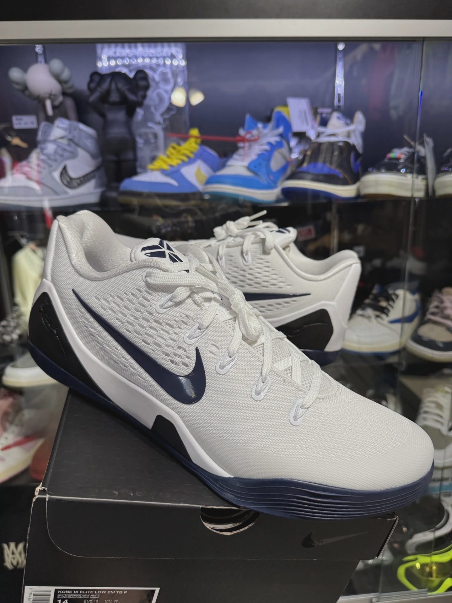 Nike Kobe 9 Elite Low EM Protro TB University Blue White • Brand New [7148]