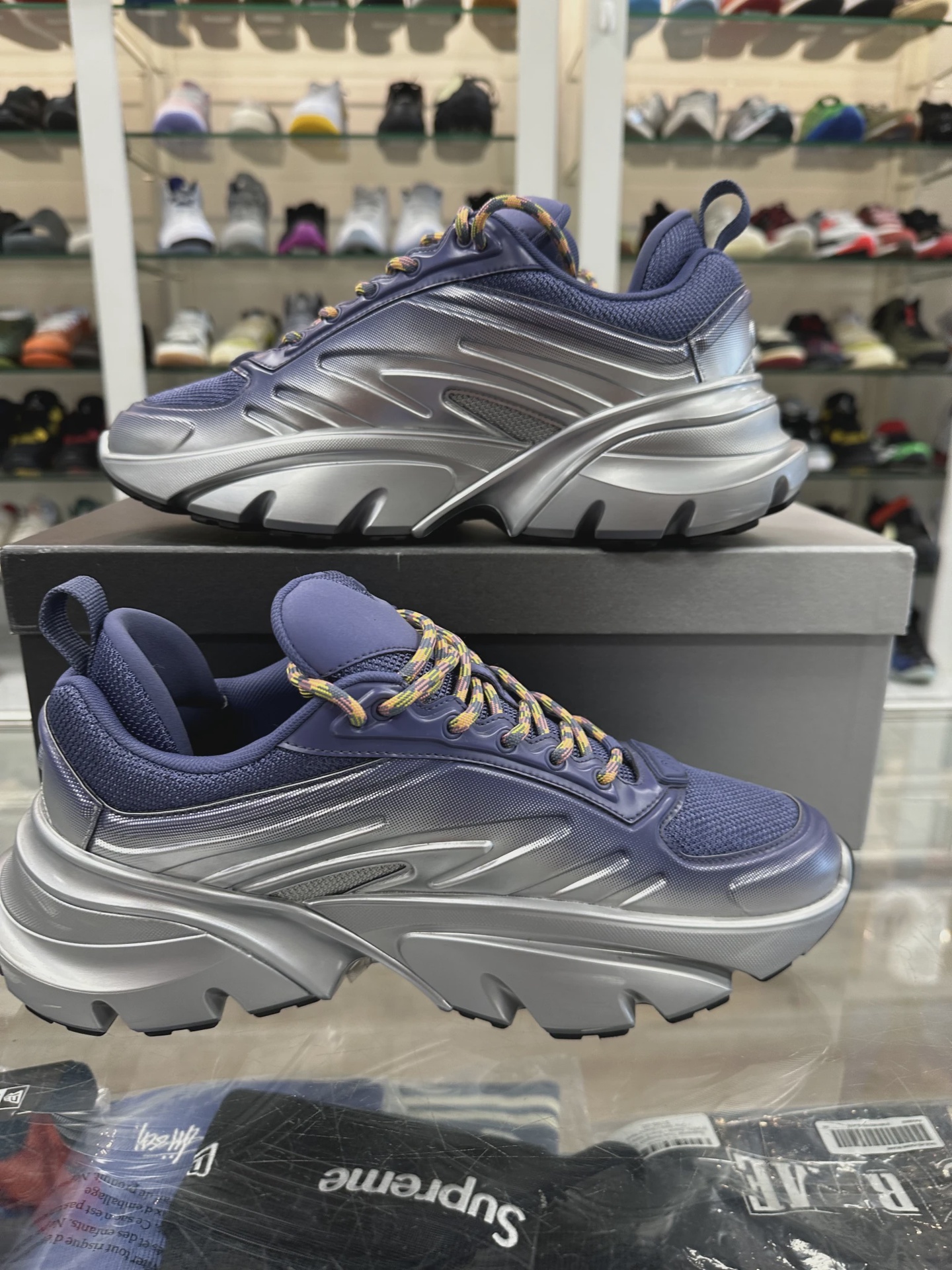 DIOR AND LEWIS HAMILTON B44 Blade Sneaker • Pre-Owned [4143] 8