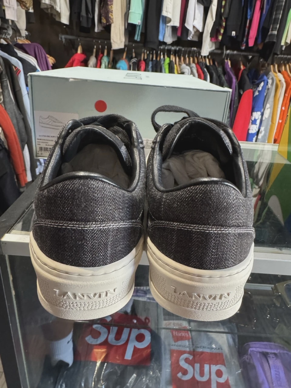 Lanvin Canvas Black and White • Brand New [9840] 3
