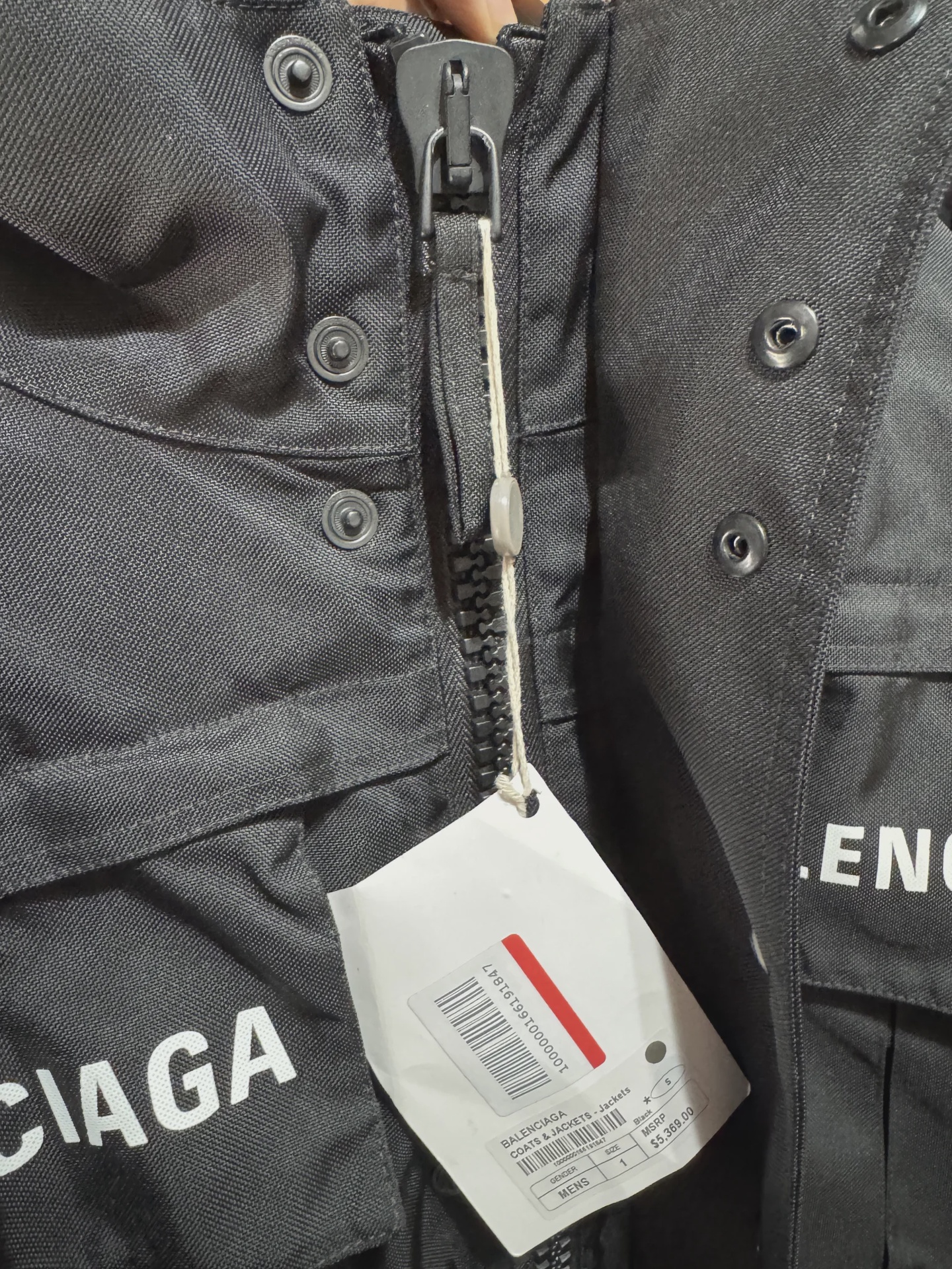 Balenciaga Tactical Jacket XL • Brand New [8621] - photo 4