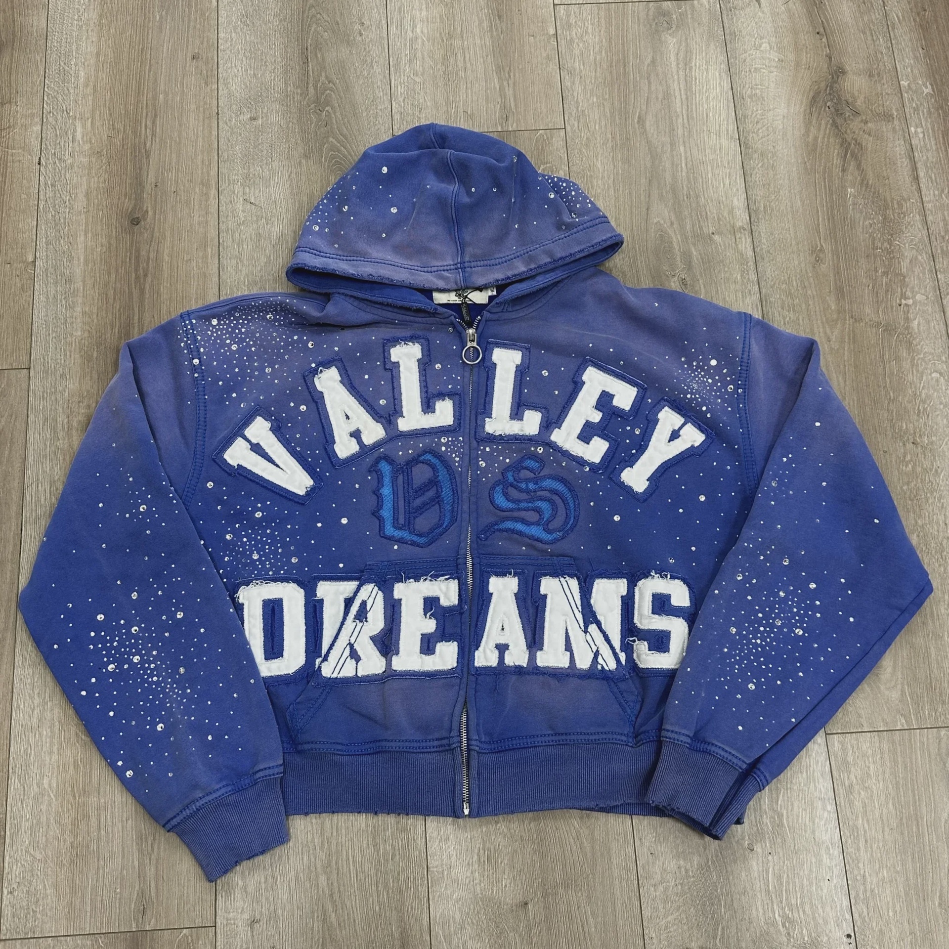 Vale Vale Forever Classico "Valley Dreams" Zip Up Hoodie - Size XL