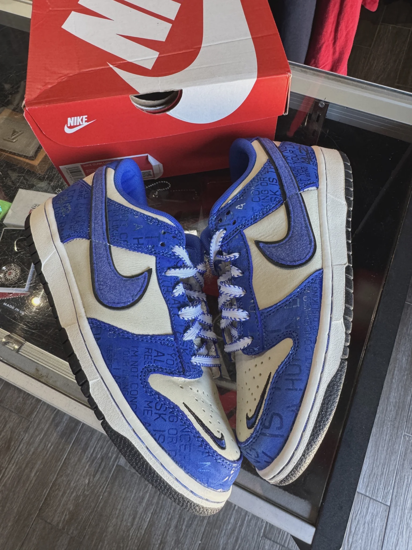 Nike Nike Dunk Low Jackie Robinson (Grade School) - Size US Y 6.5
