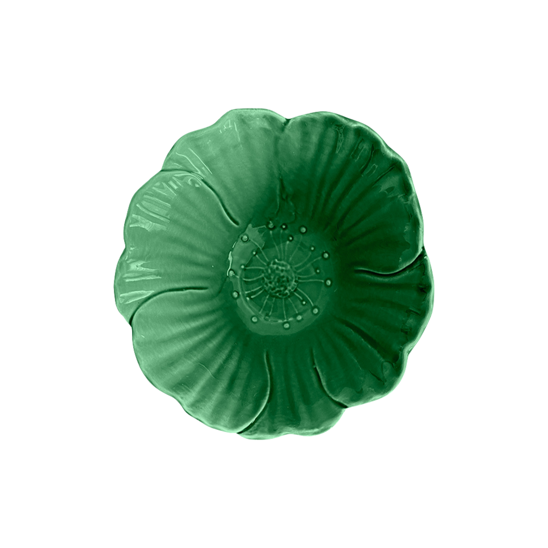 Bloem schaaltje - groen — foto 1