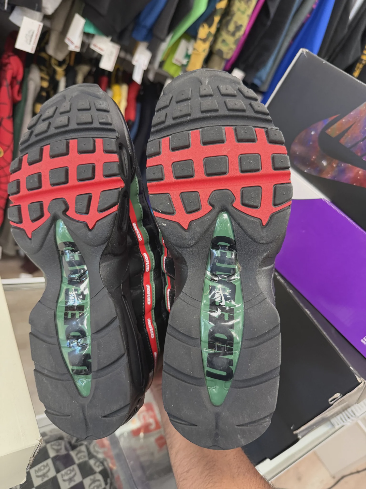 Nike Air Max 95 SP Undefeated Black • Pre-Owned [1480] - photo 3