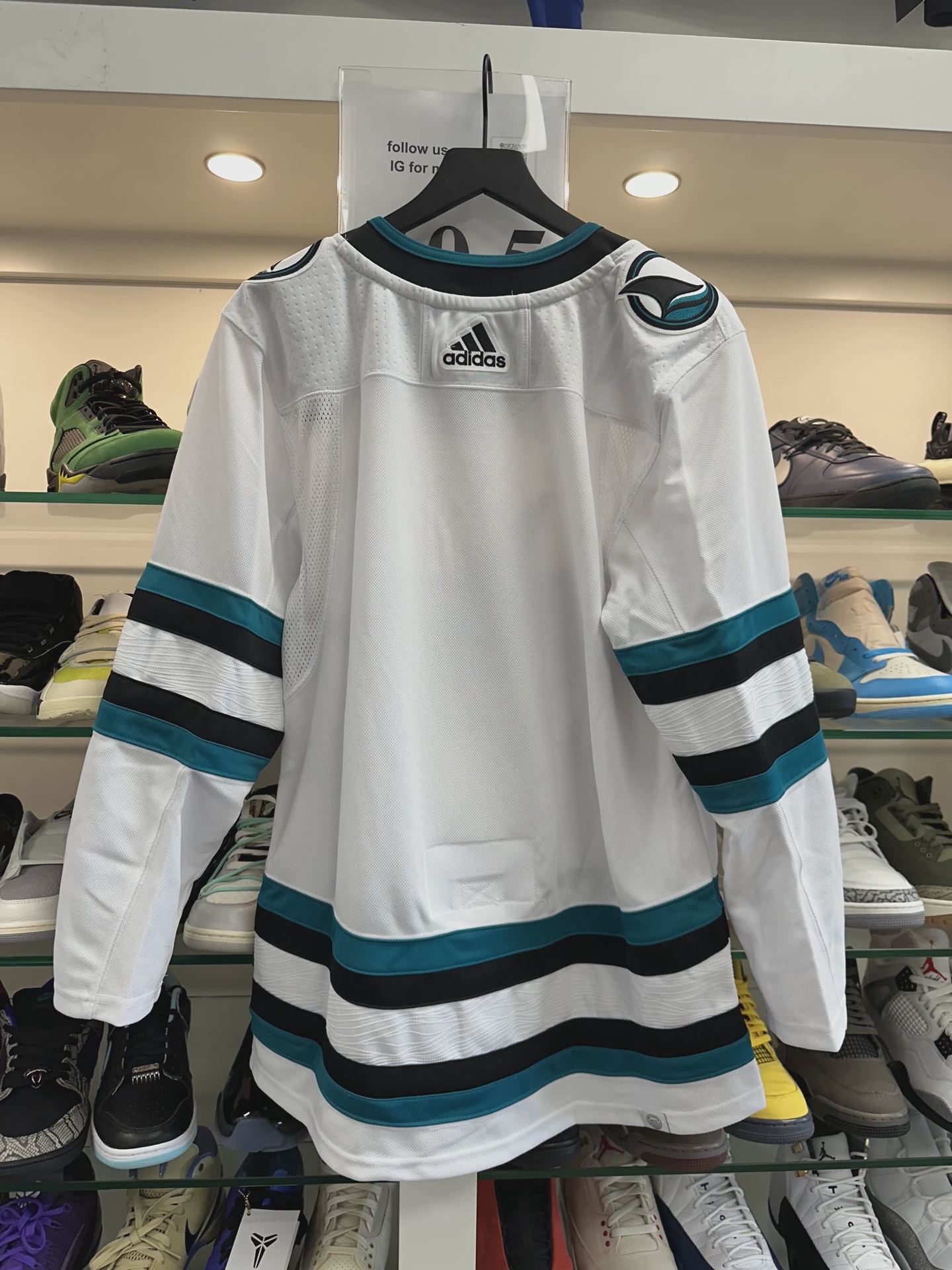 San Jose Sharks Away Jersey • Brand New [7864] 2