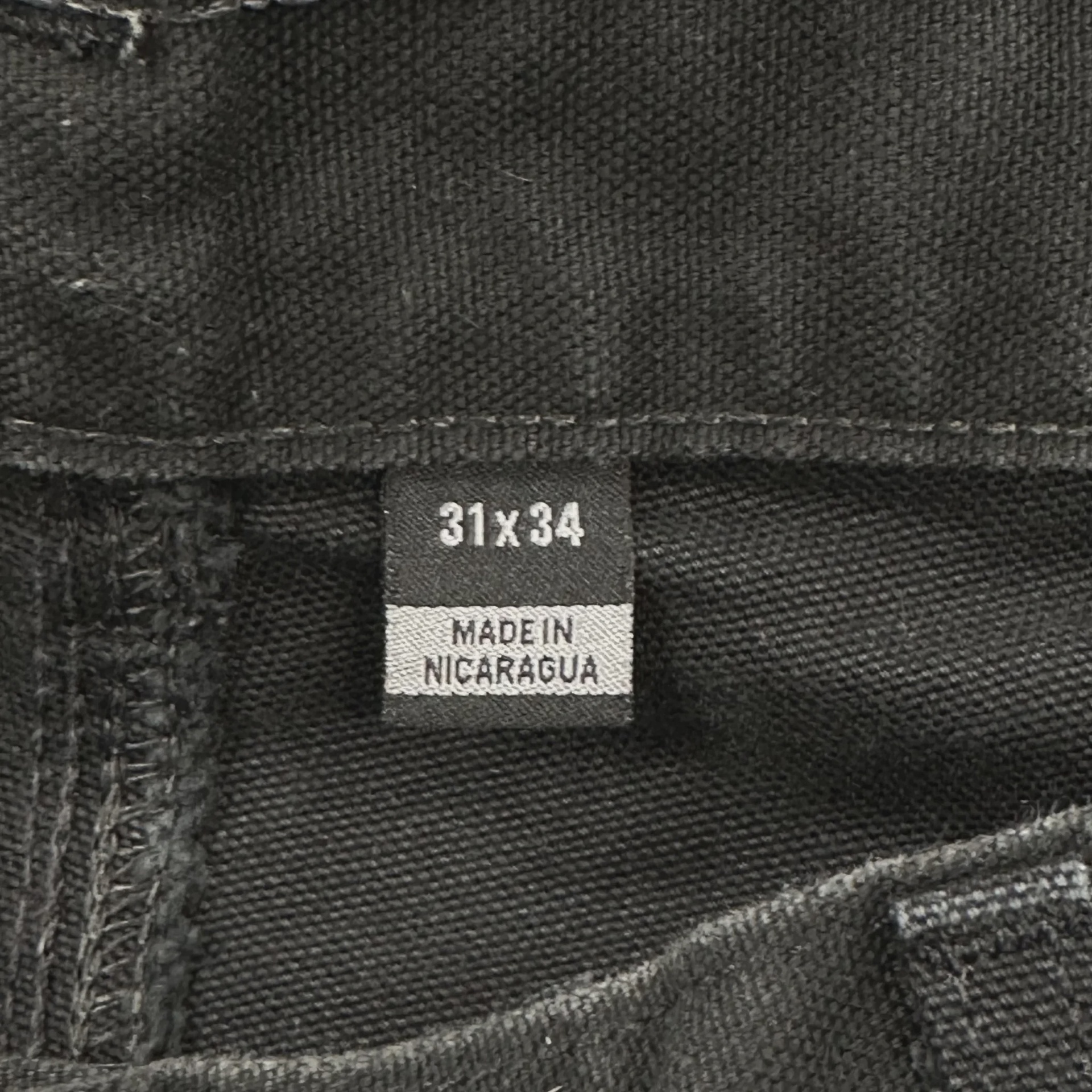 Carhartt B11 Loose Fit Washed Duck Canvas Utility Work Pants 31" • Pre-Owned [4250] - photo 4