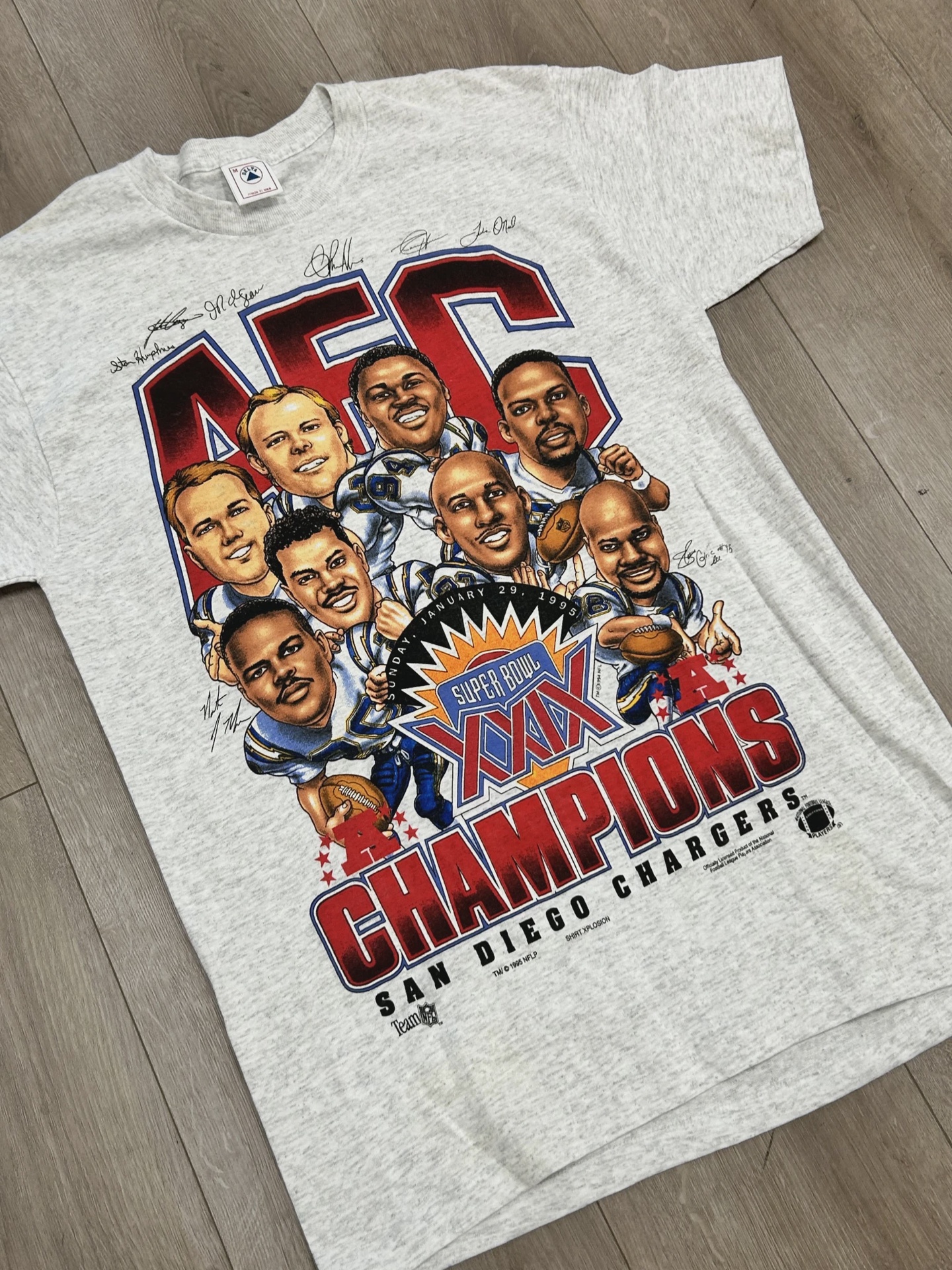 1994/1995 San Diego Chargers AFC Champions • Pre-Owned [1500] 3