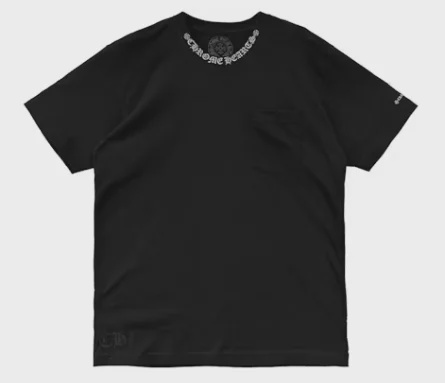 Chrome Hearts Chrome Hearts Short Sleeve Pocket Crew T-shirt Black - Size M