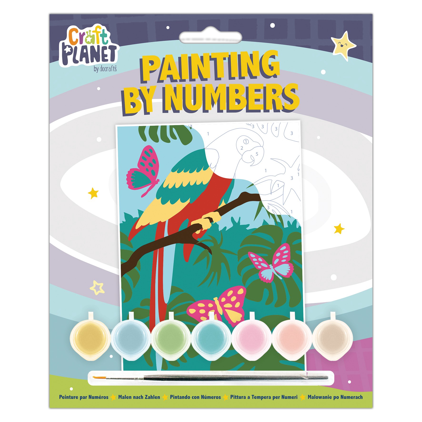 Craft Planet Paint by Numbers Mini