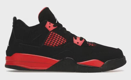 Jordan 4 Retro Red Thunder (PS) • Brand New [0608]
