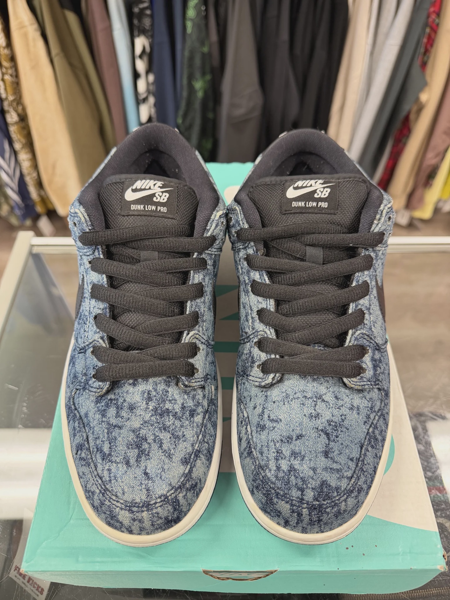 Nike SB Dunk Low Bleached Denim rep box [6701] - photo 4