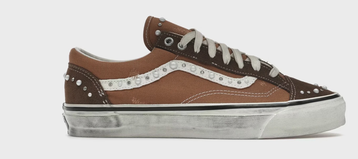 Vans LX Old Skool 36 Pearlized Pack Vintage Cocoa Brown • Brand New [4245]