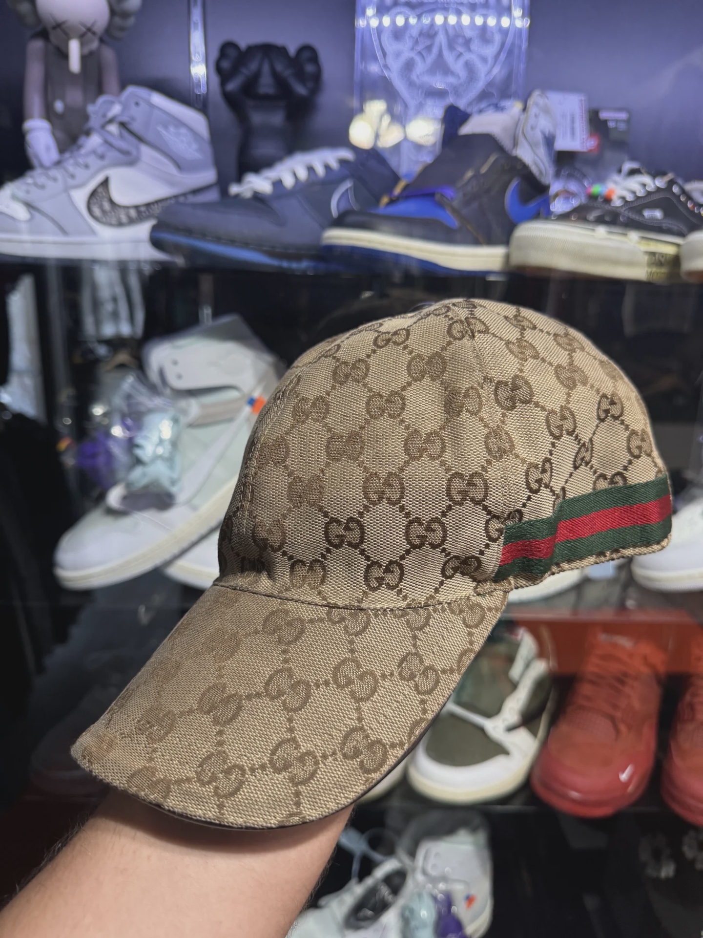 Gucci Gucci Obilque Hat - Size One Size