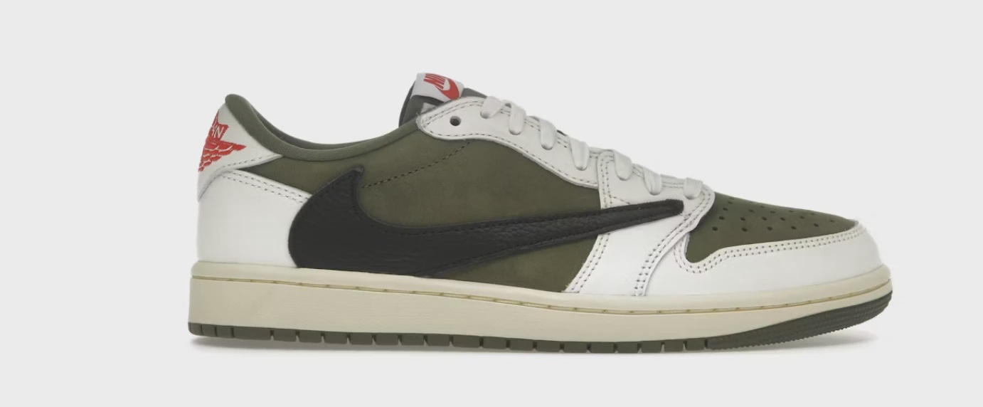 Jordan 1 Retro Low OG SP Travis Scott Medium Olive • Brand New [0752]