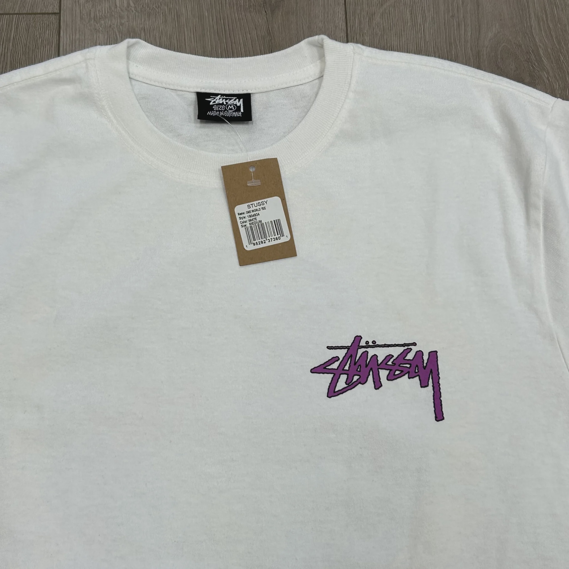 Stüssy One World Tee 'White' • Brand New [5628] - photo 5