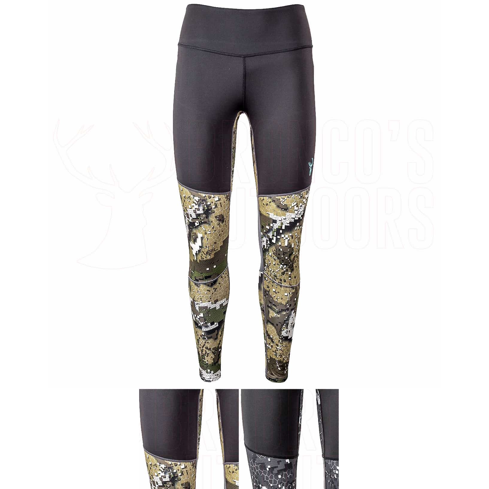 Hunters Element, Core Leggings, 4-Way Stretch Polyester Highly Breathable  Hunting Leggings, Flat-Lock Seams