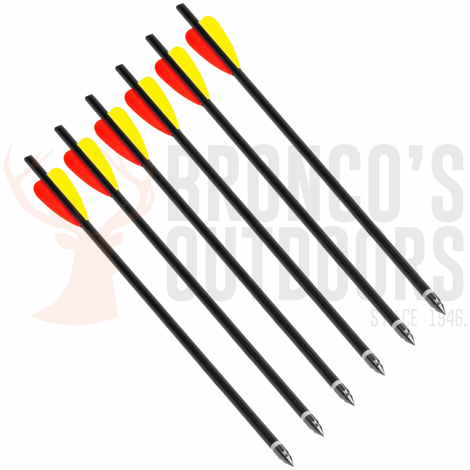 Stealth Aluminum Crossbow Bolt 6 Pack Broncos Outdoors