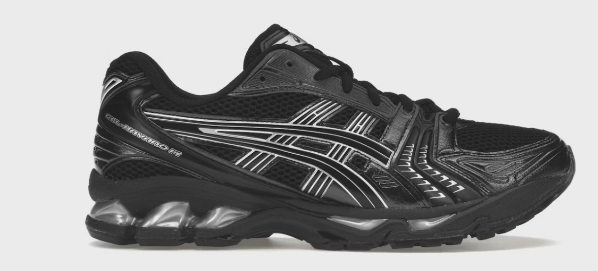 ASICS Gel-Kayano 14 Black Pure Silver • Brand New [2686]