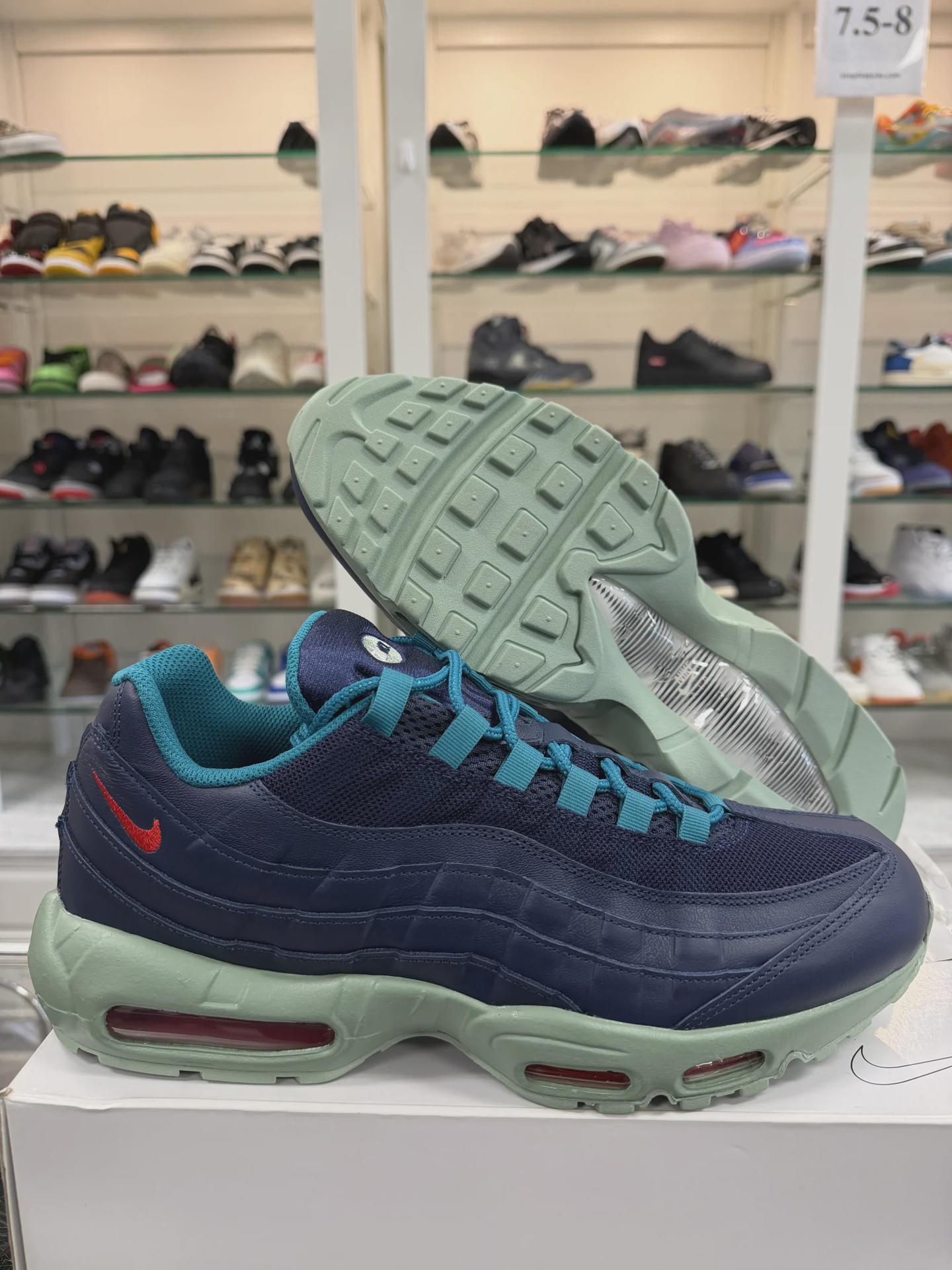 Nike Air Max 95 Navy/teal - Size US M 13