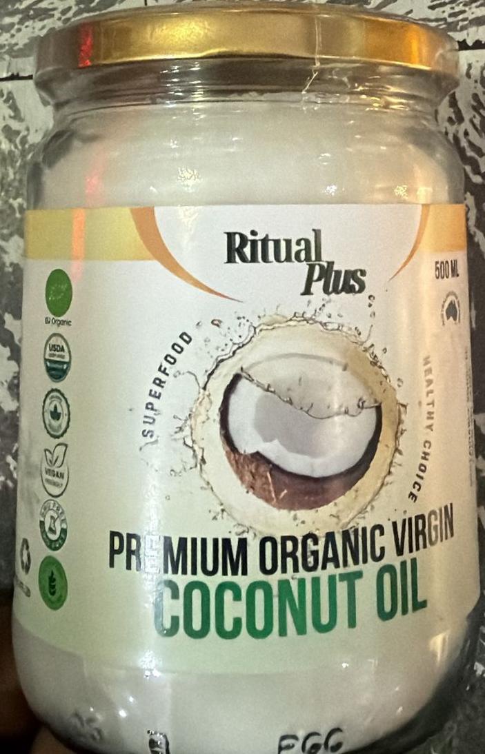 Ritual Plus Premium Coconut Oil 500ml