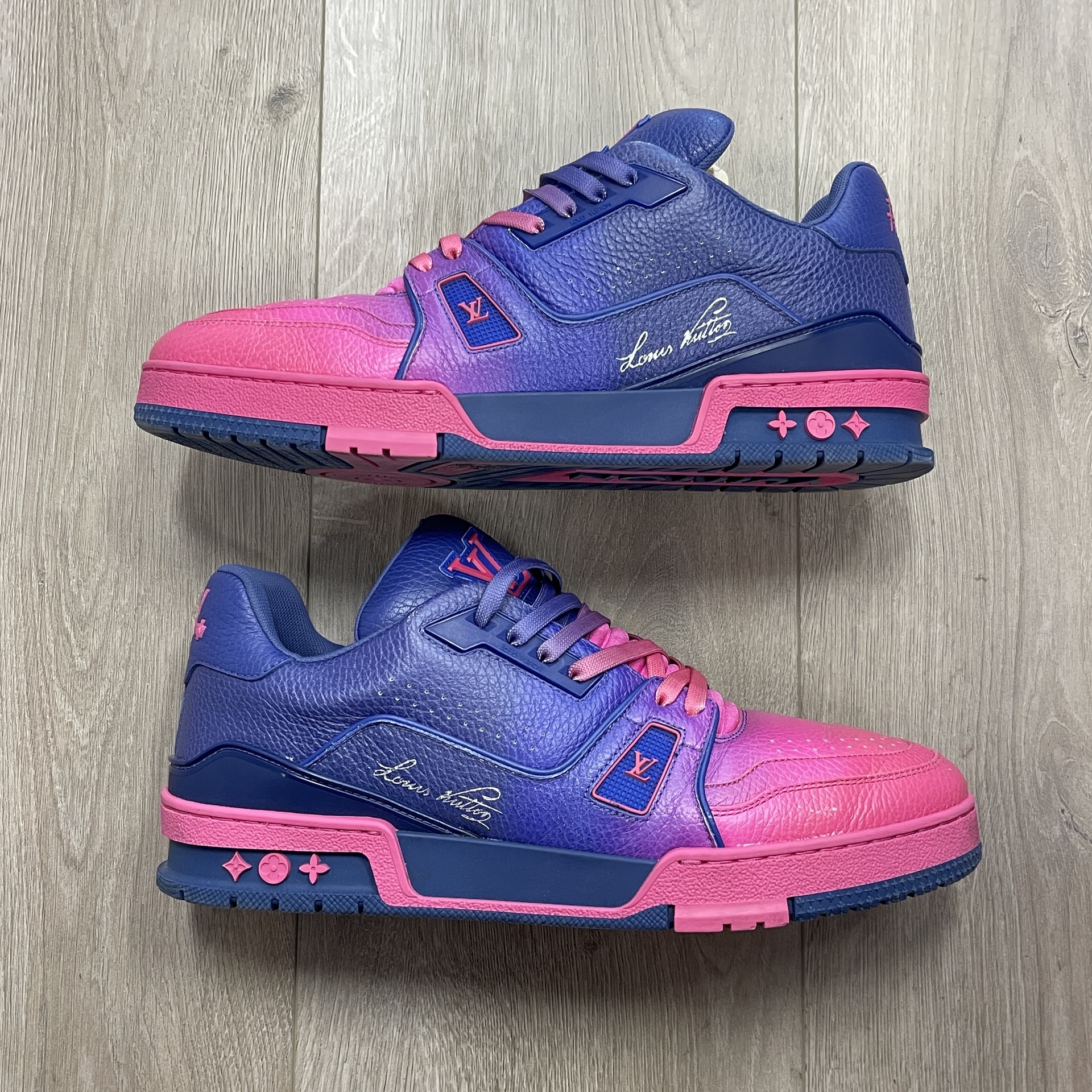 Louis Vuitton Trainer Pink Ombre - Pre-Owned