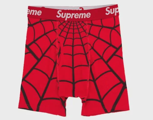 Supreme Hanes Spider-Man Boxer Briefs (2 Pack) Red • Brand New [4055] - photo 2