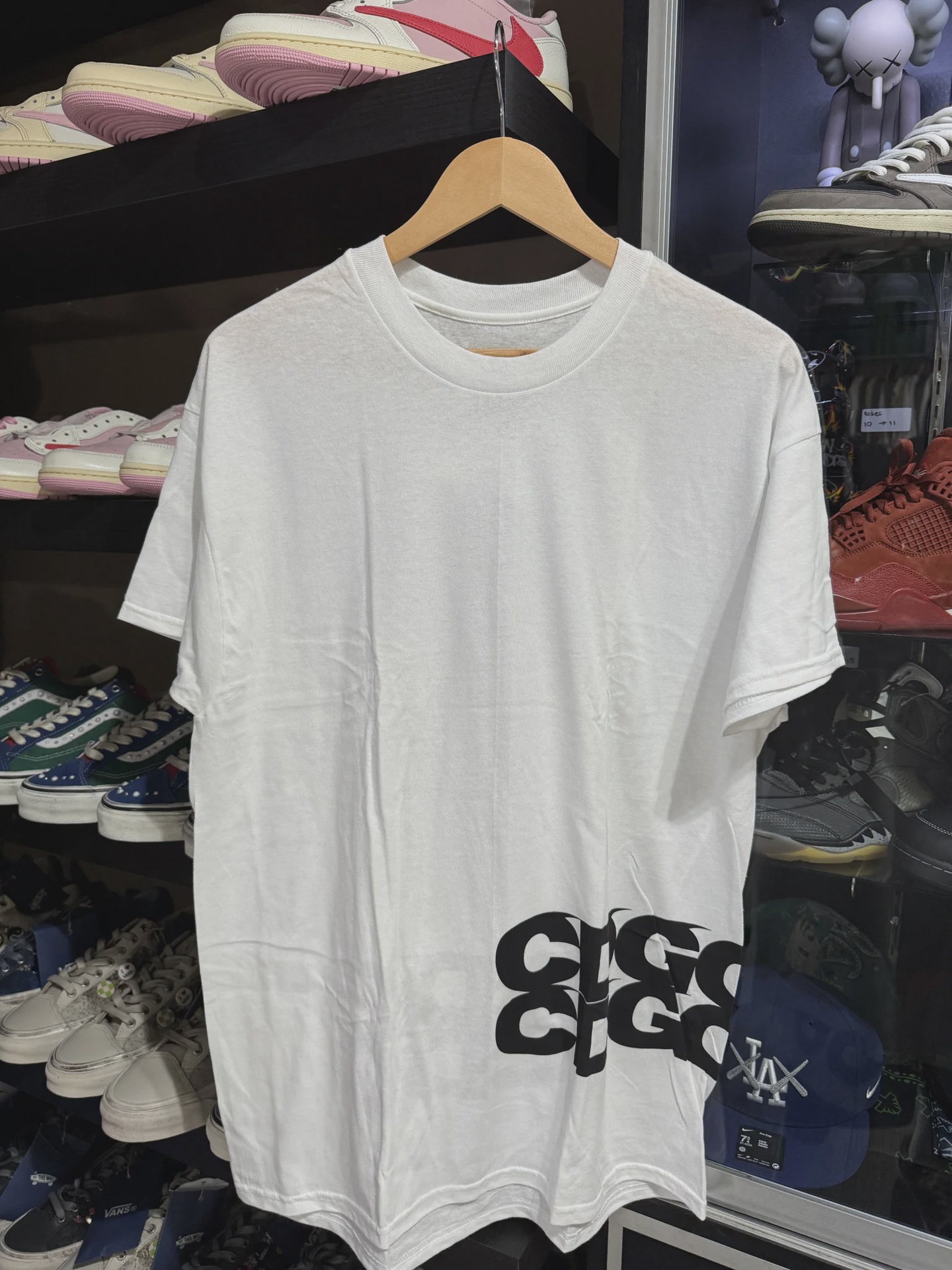 Comme des Garçons White Tee L • Brand New [4739]