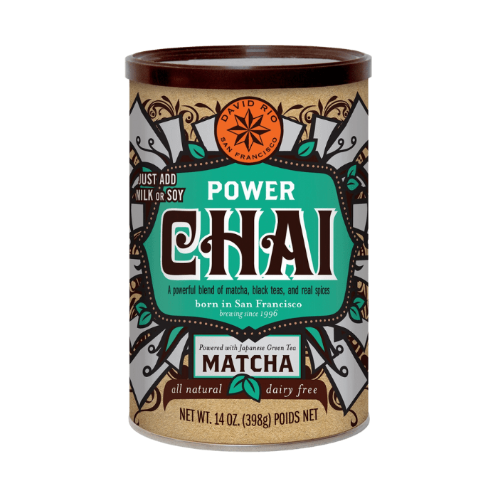 Power matcha chai latte vegan — foto 1