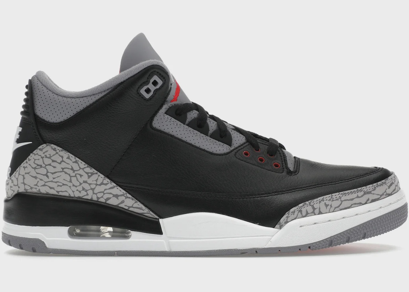 Jordan Air Jordan 3 Retro Original Black Cement (2024) - Size US M 12