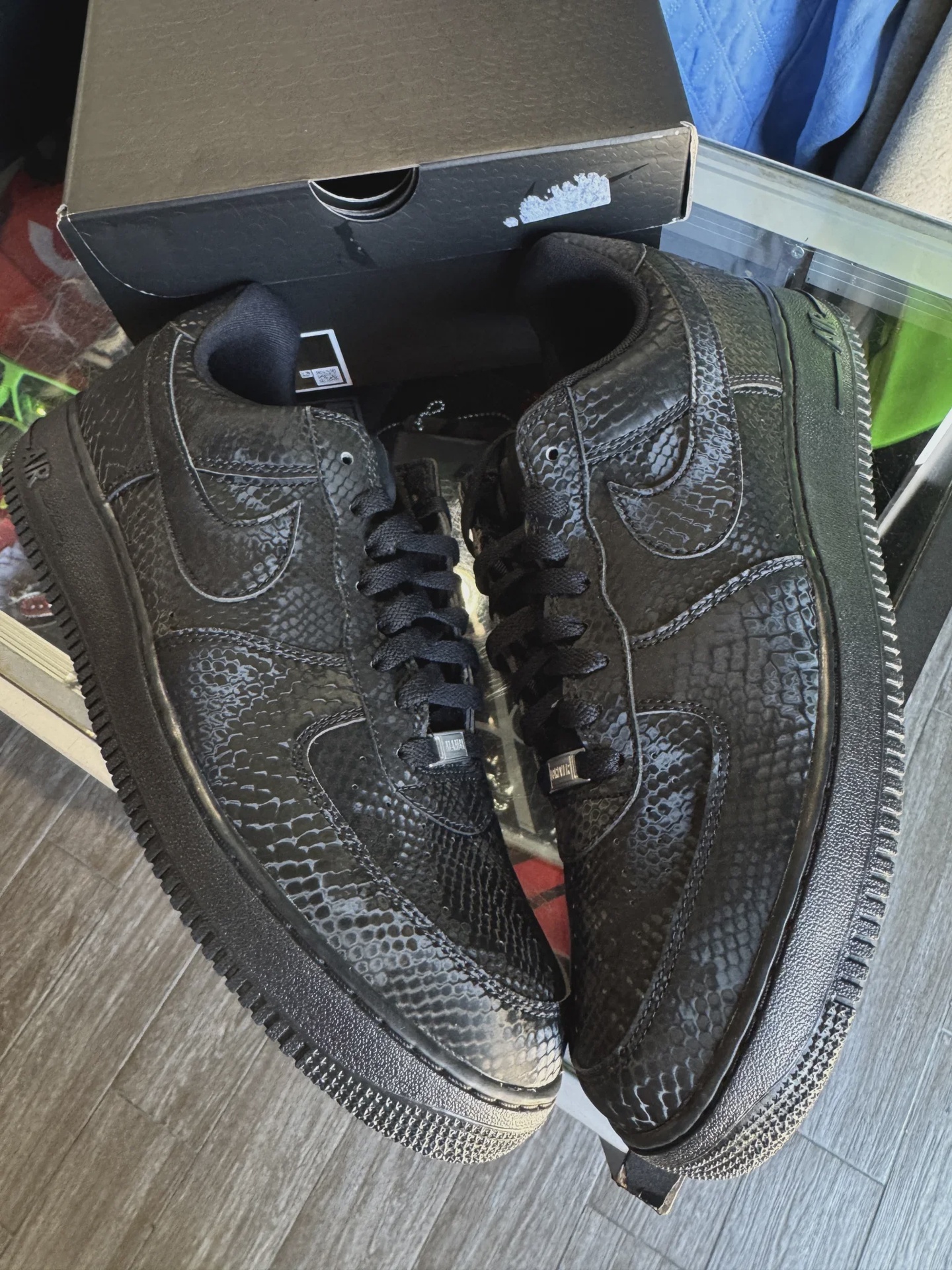Nike Nike Air Force 1 Low Kobe Bryant Forever Black - Size US M 13