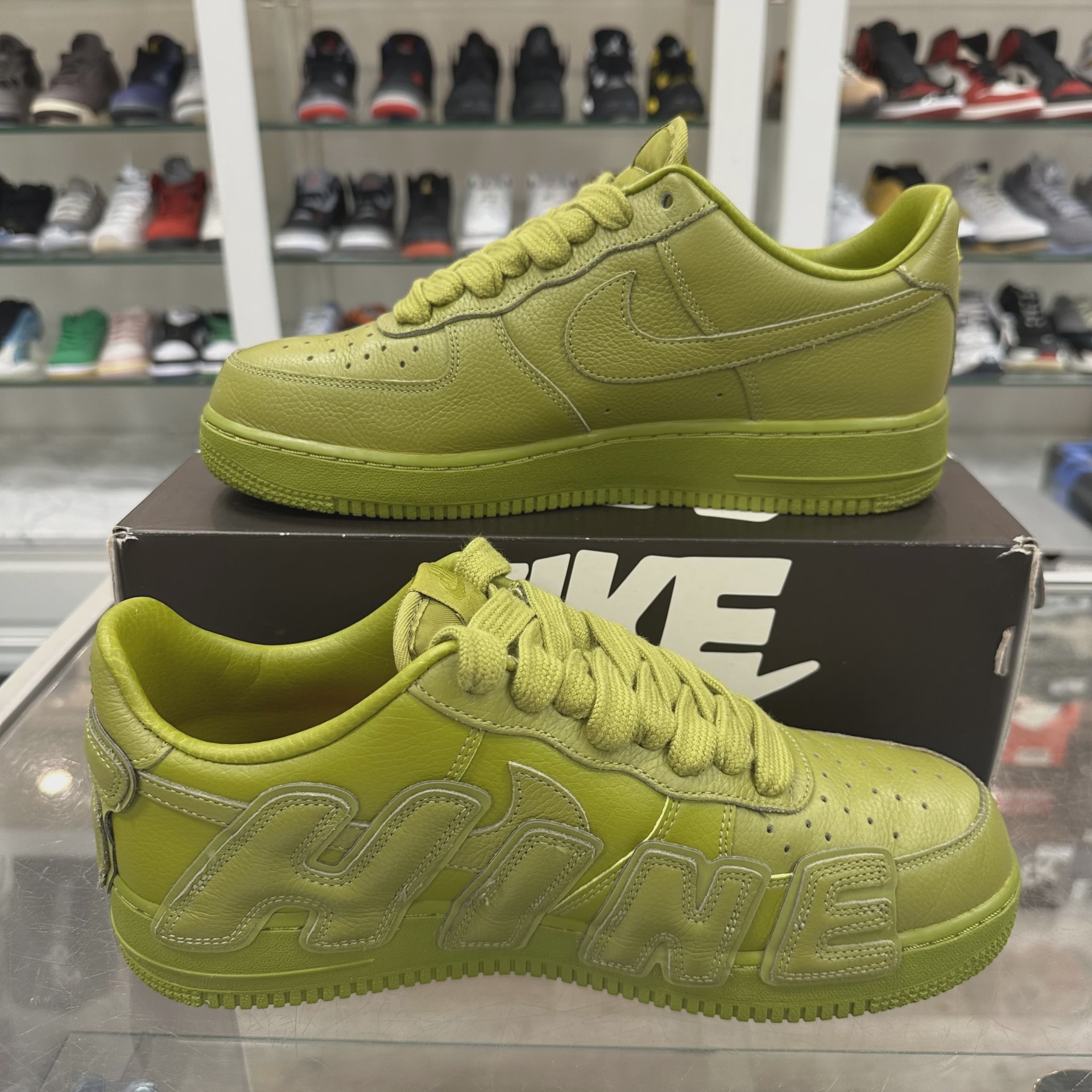 Nike Air Force 1 Low Cactus Plant Flea Market Moss • Pre-Owned [6749] 7