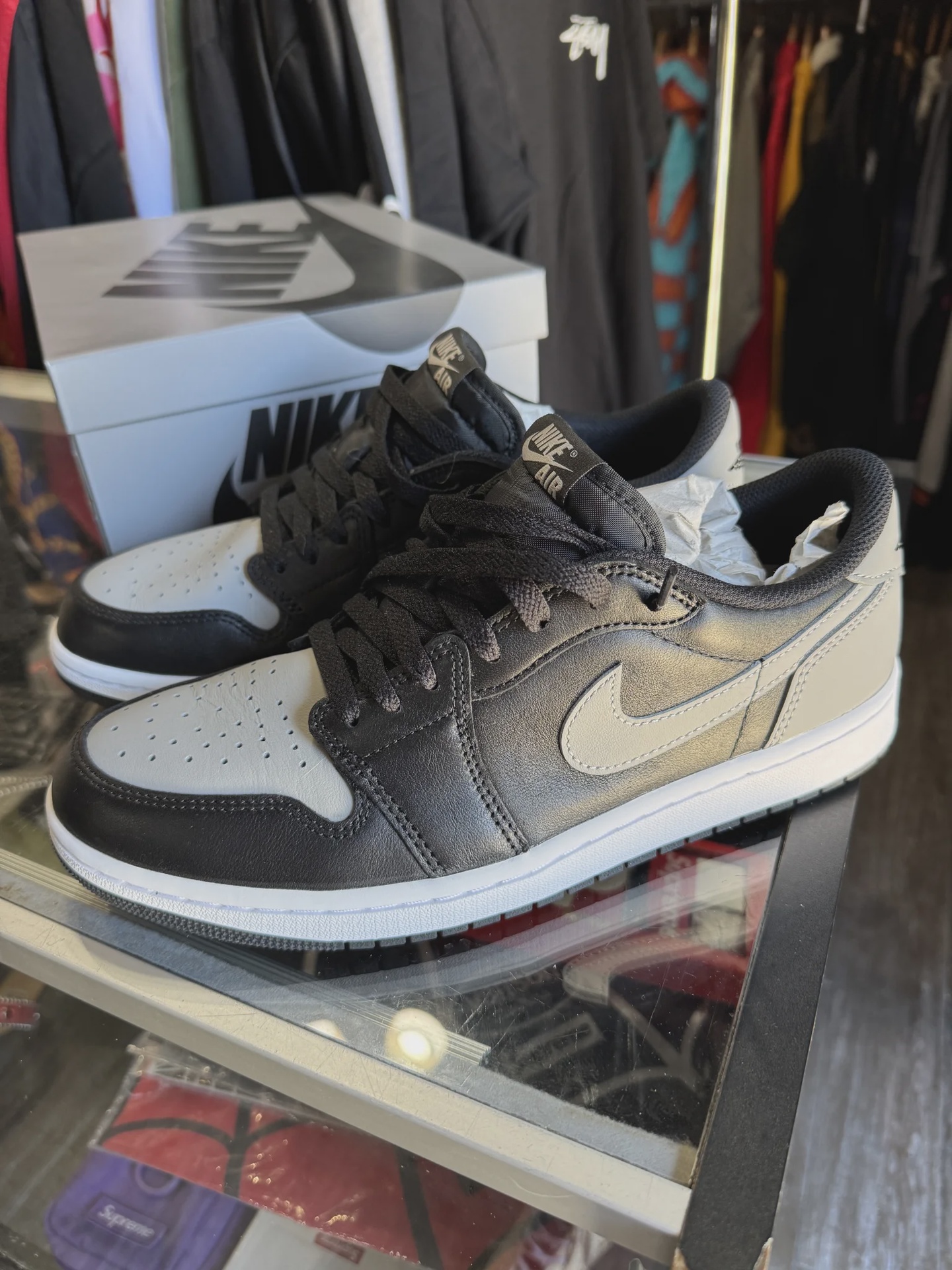 Air Jordan 1 Retro Low Original Shadow (2024) • Pre-Owned [0662] - photo 2
