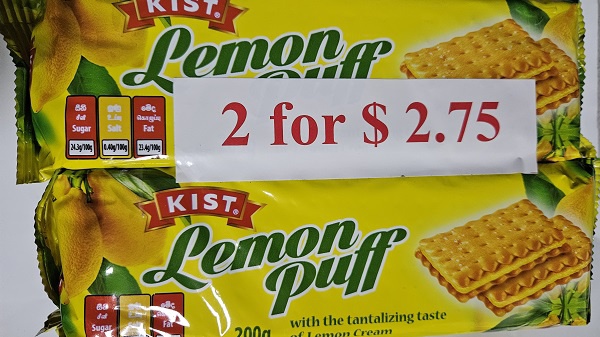 Kist Lemon Puff Offer 200g X 2