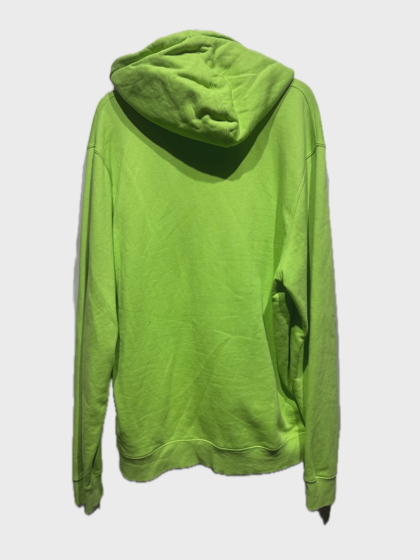 Stussy 2 Bar Applique Green Hoodie size XL • Pre-Owned [6698] 2
