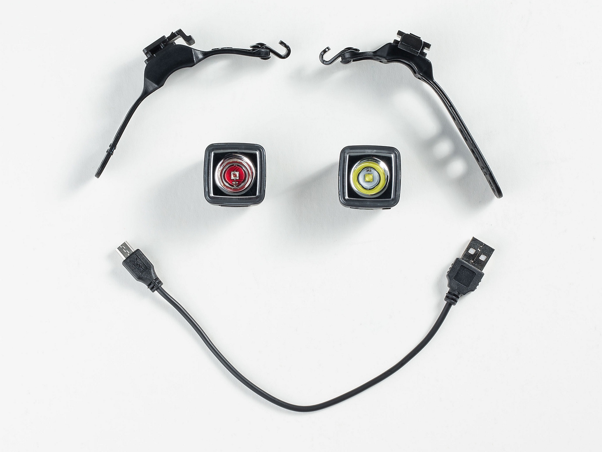 Ion 100 R/Flare R City Bike Light Set, Black