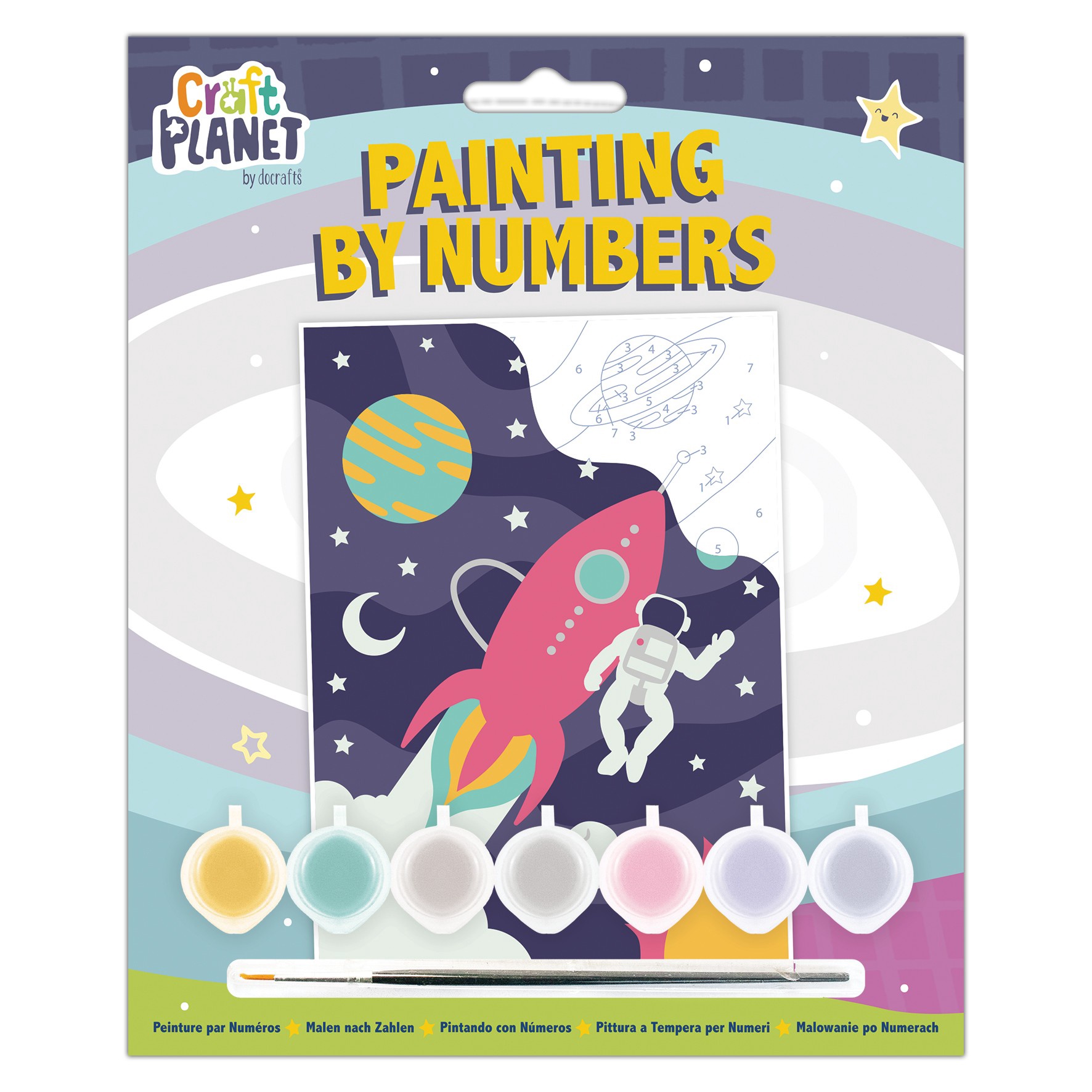 Craft Planet Paint by Numbers Mini