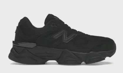 New Balance New Balance 9060 Triple Black (GS) - Size US M 7