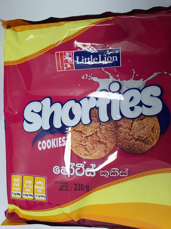 Little Lion Short Cookies 220g