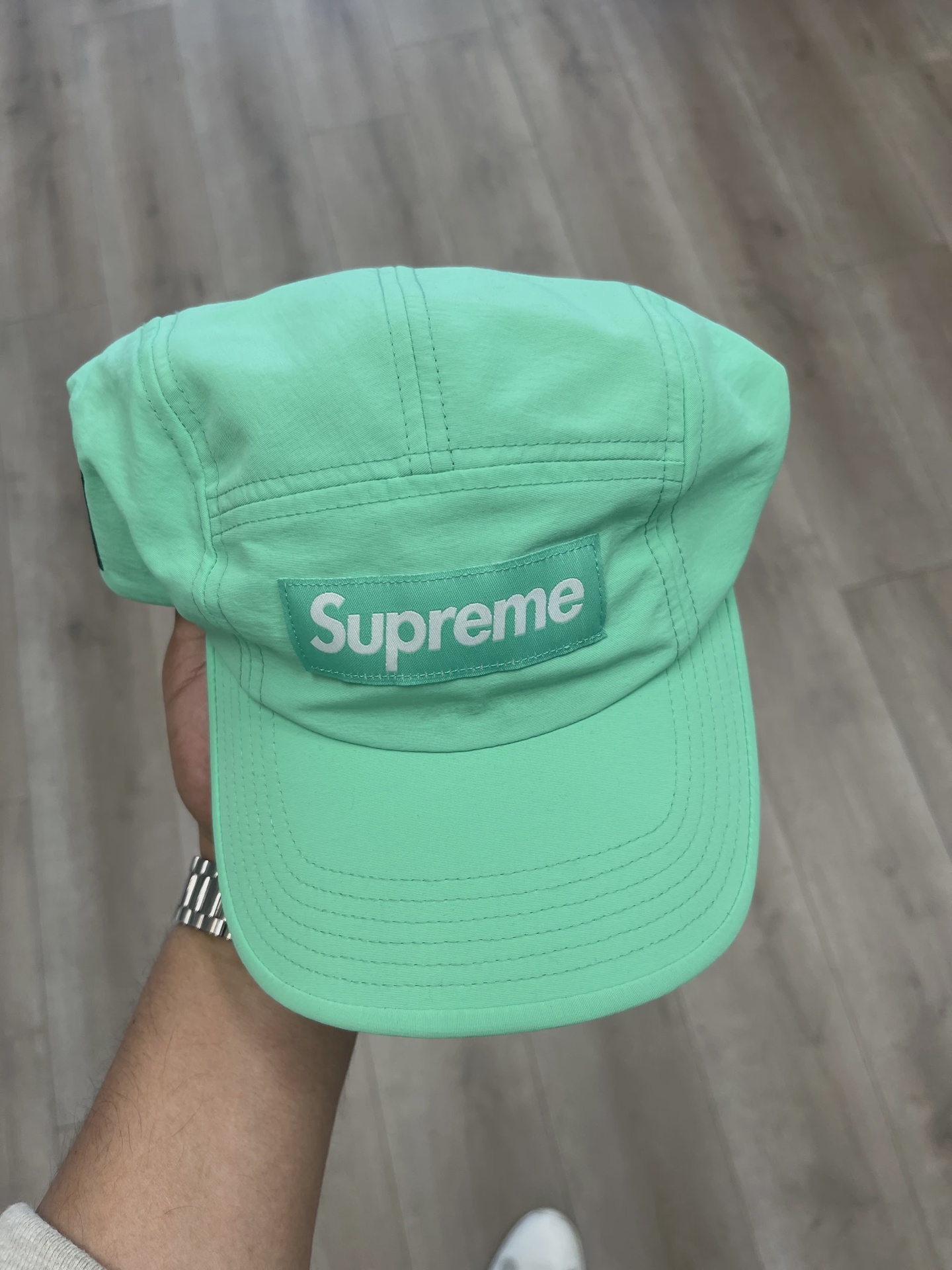 Supreme Trail Camp Cap Mint • Pre-Owned [4984] 6