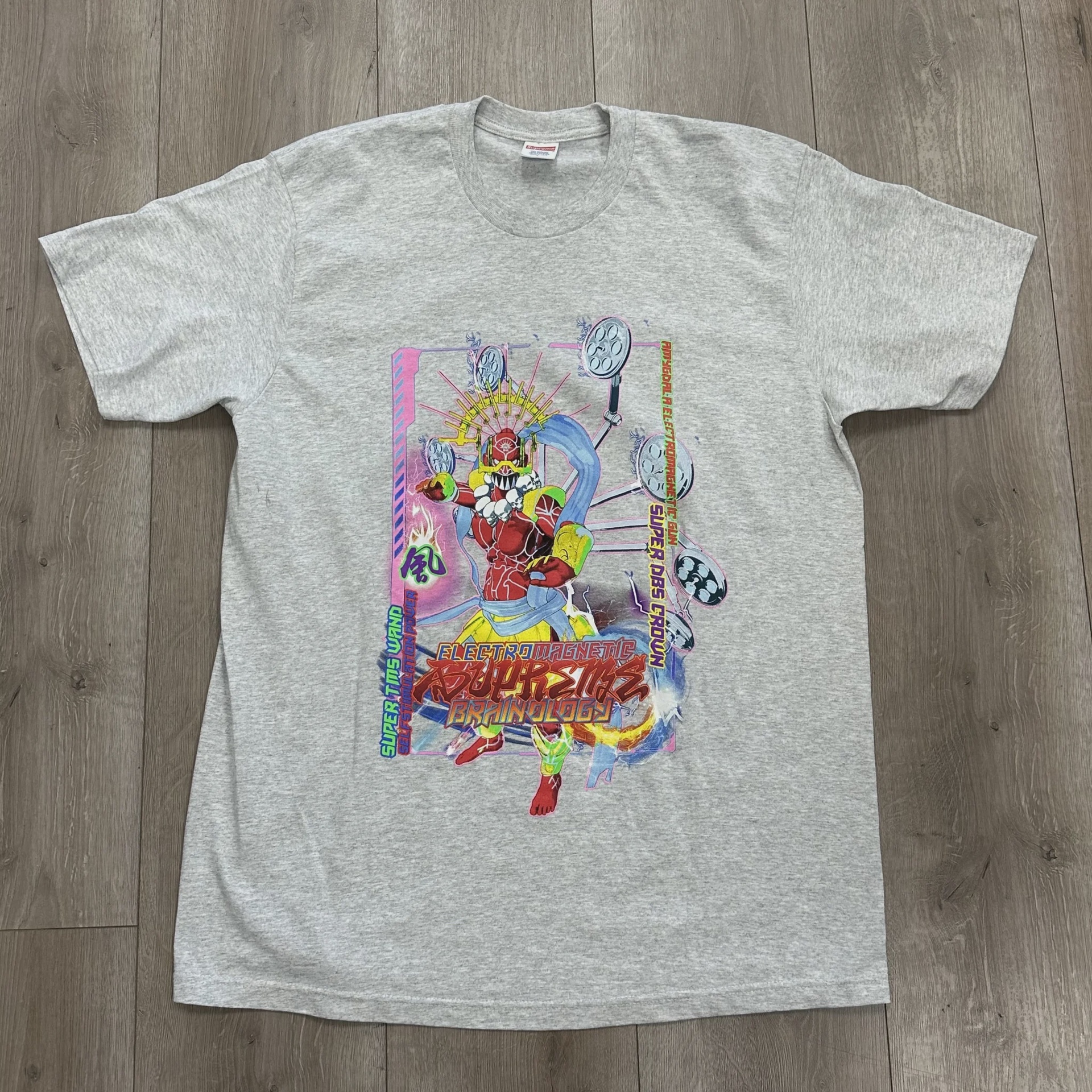Supreme Supreme Electromagnetic Tee 'Ash Grey' - Size L