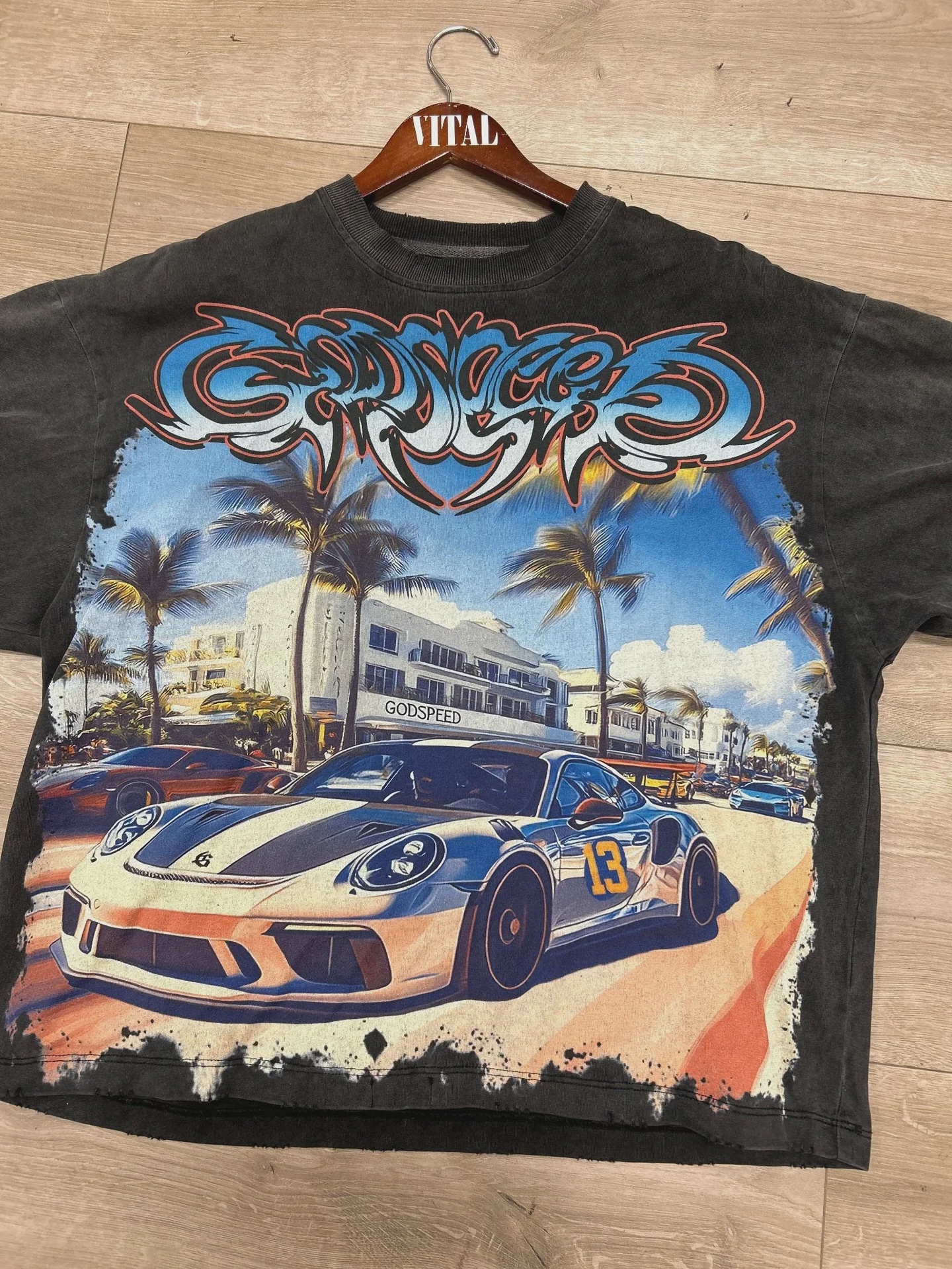 Godspeed Car Meet Miami T-Shirt  • Pre-Owned [7289] - photo 2
