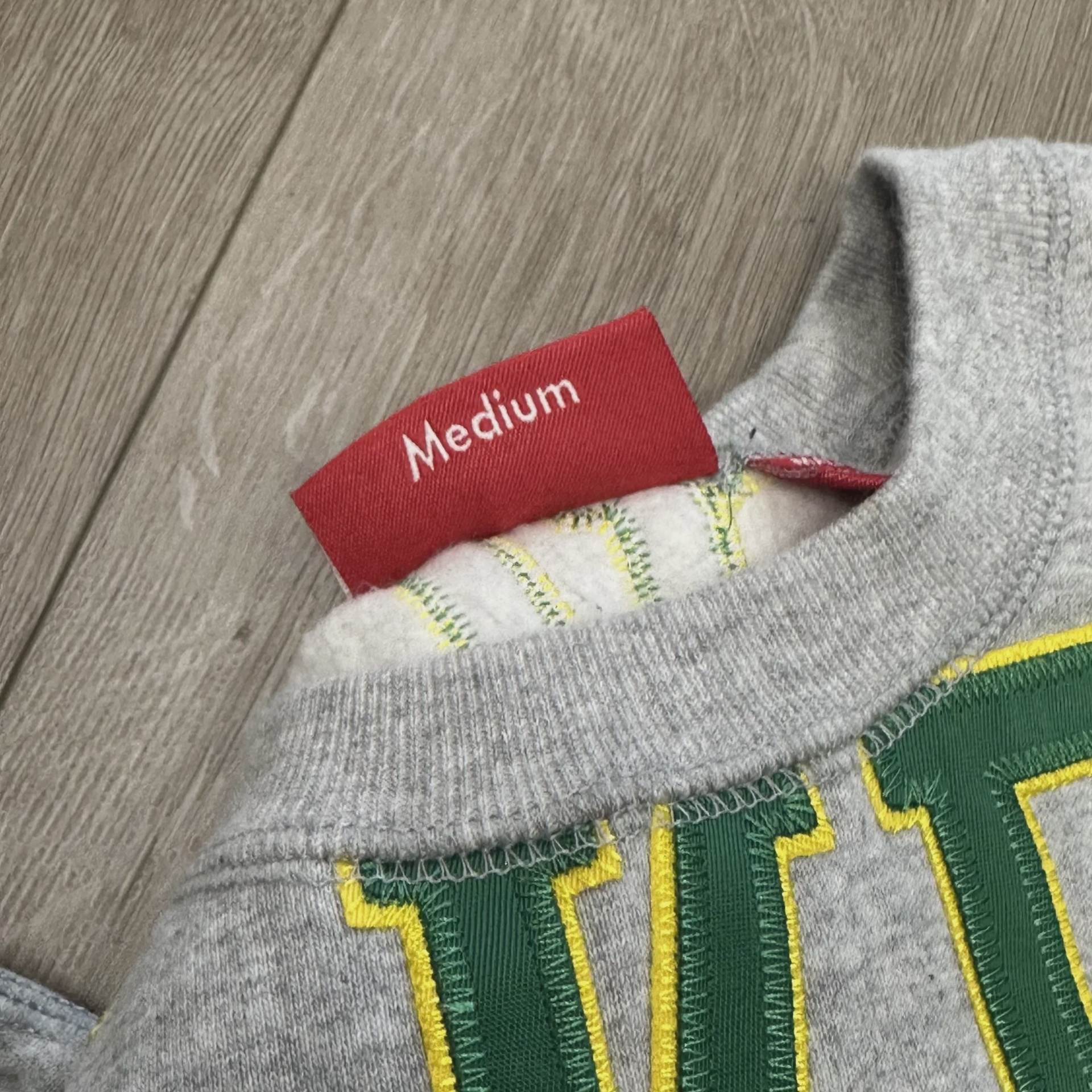 Supreme Multi Arc Crewneck in Heather Grey  • Pre-Owned [2583] - photo 5