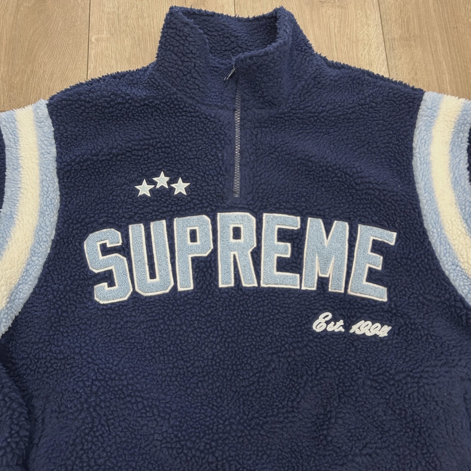 FW23 Supreme Arc Half Zip Fleece Pullover • Pre-Owned [4245] - photo 3