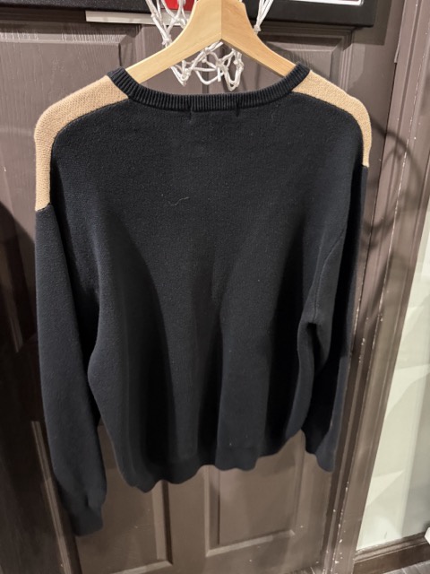 Supreme Logo Repeat Sweater Black 3