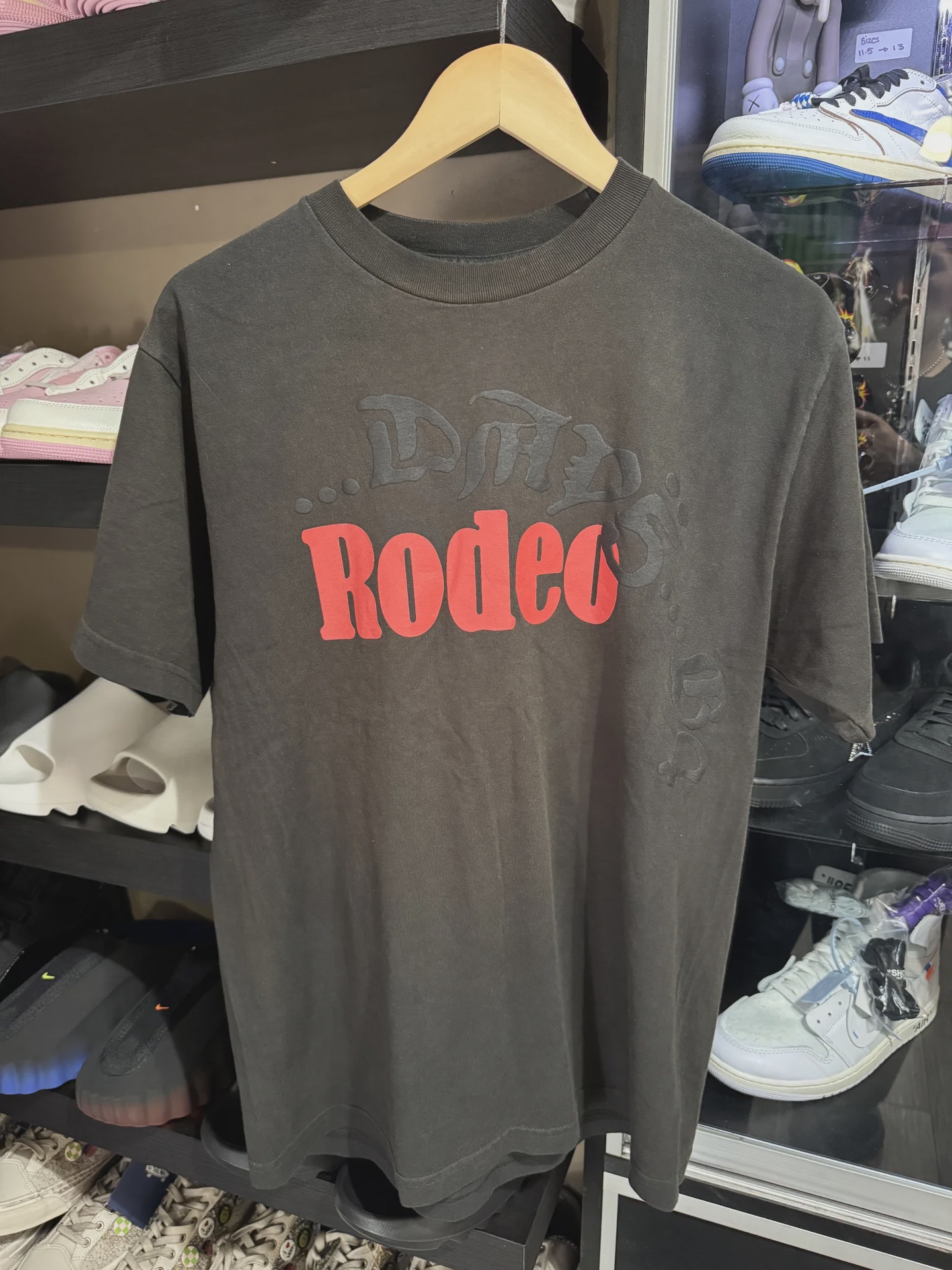 Travis Scott Travis Scott x Sp5der Days Before Rodeo Tee Black M - Size M