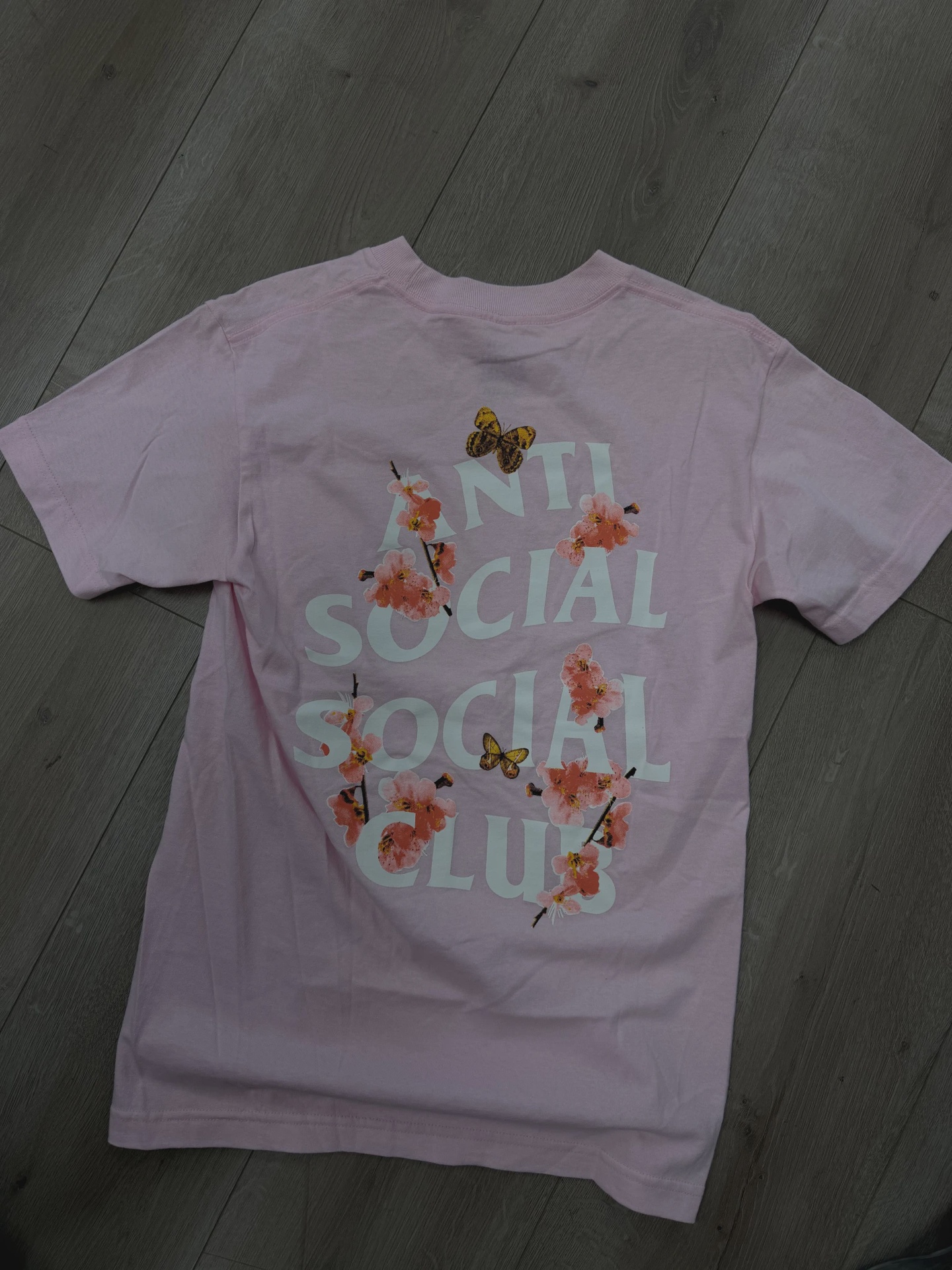 Anti Social Social Club Kkoch T-shirt Pink • Pre-Owned [5791] 2