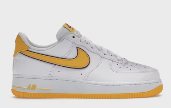 Nike Air Force 1 Low Retro QS Kobe Bryant Lakers Home • Brand New [4468]