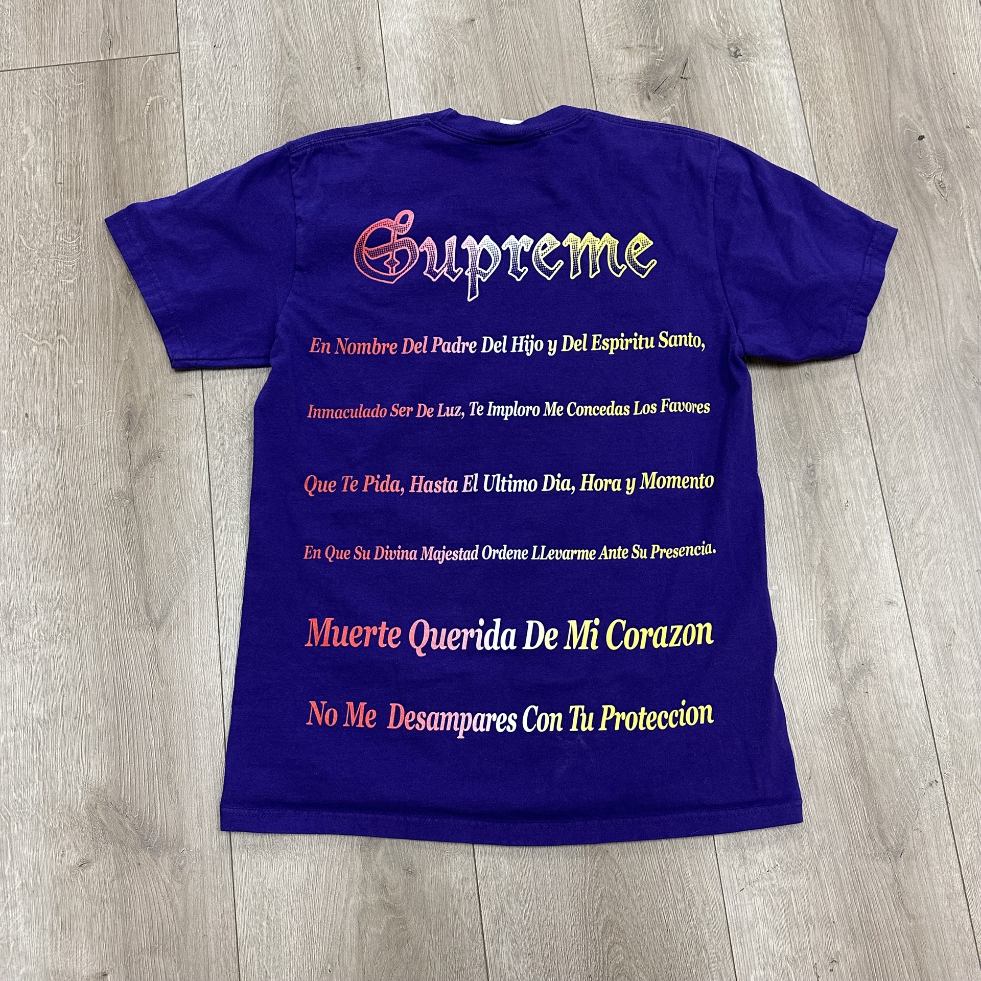 Supreme purple grim tee • Pre-Owned [5048] - photo 2